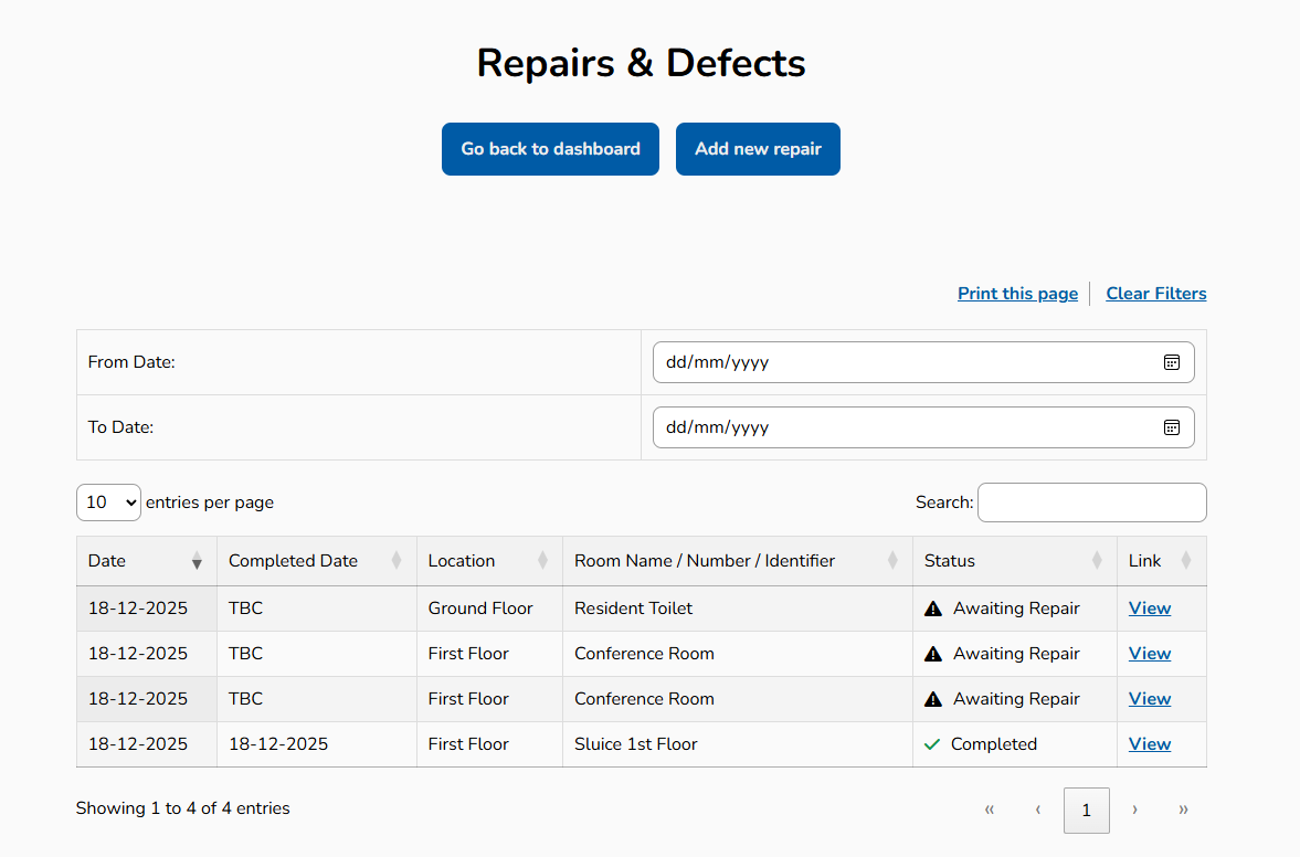 Web based data search